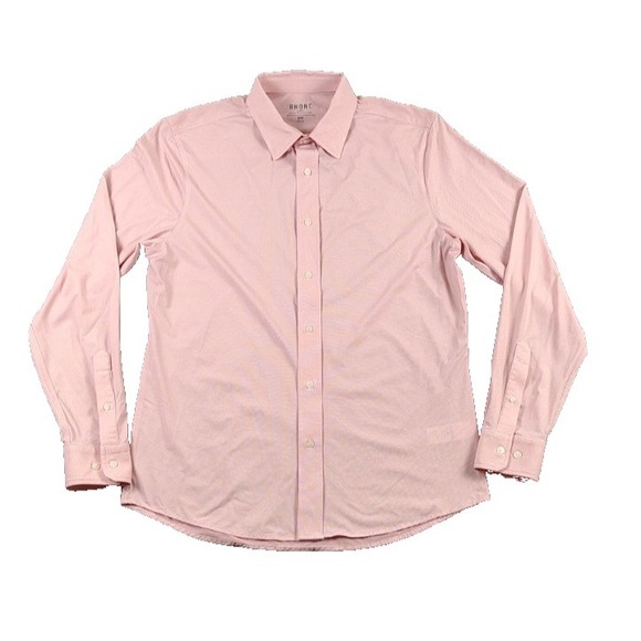 RHONE Other - Rhone Commuter Shirt Men M Pink Morse Slim Fit Tech Button Up Work Preppy